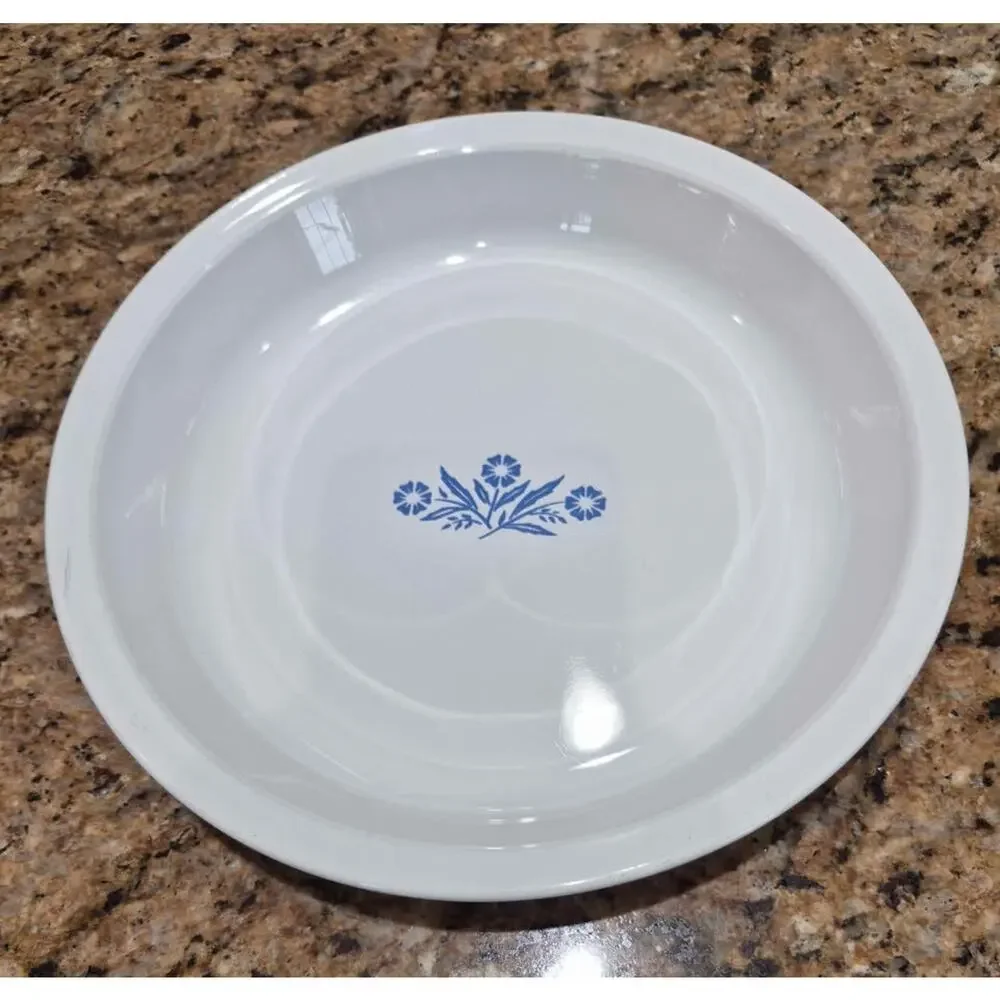 Corning Ware Blue Cornflower Pie Plate 9